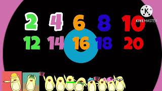 Groovy Day (Counting by 2s) | Counting Song for kids | The Singing Walrus