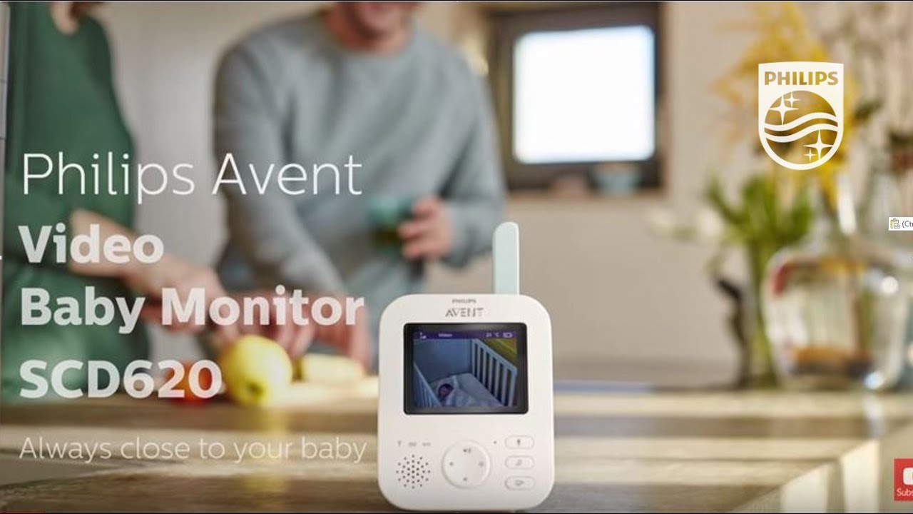 Philips Avent - Babyphone avec caméra Premium SCD892/26