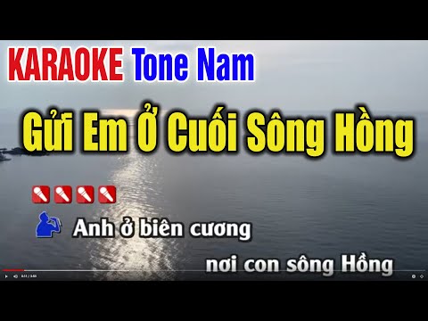Video Gửi Em Ở Cuối Sông Hồng Karaoke Bản Phối Mới 2022 -... - youtube