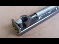 Very few people know how to make a simple metal plate iron bending  diy pipe clamp making tool