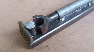 Very Few People Know How To Make A Simple Metal Plate iron Bending / DIY Pipe Clamp Making Tool