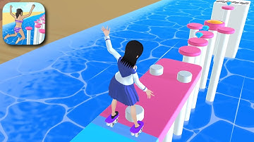 Hopscotch Run Gameplay Walkthrough part 2 (Android,iOS) All Levels