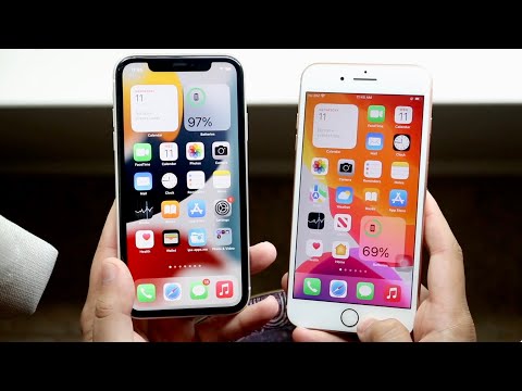 iPhone 11 Vs iPhone 8 Plus In 2021! (Comparison) (Review) - YouTube