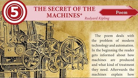 TN 10th ENGLISH|Unit 5 POEM|The Secret of the Machines |MEMORY POEM| தமிழில் விளக்கம்|in TAMIL|TNPSC