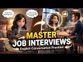 Learn English for Job Interviews | Easy Real-Life Conversations |English Speaking Practice| A2 Level