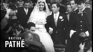 People In News - Rome - Lord Hambleden's Wedding (1955)