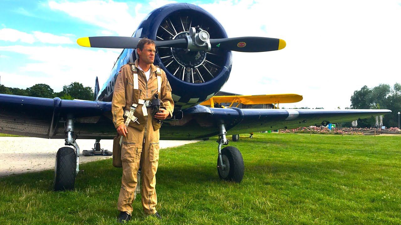 My First AT-6 Engine Starts and Take Offs