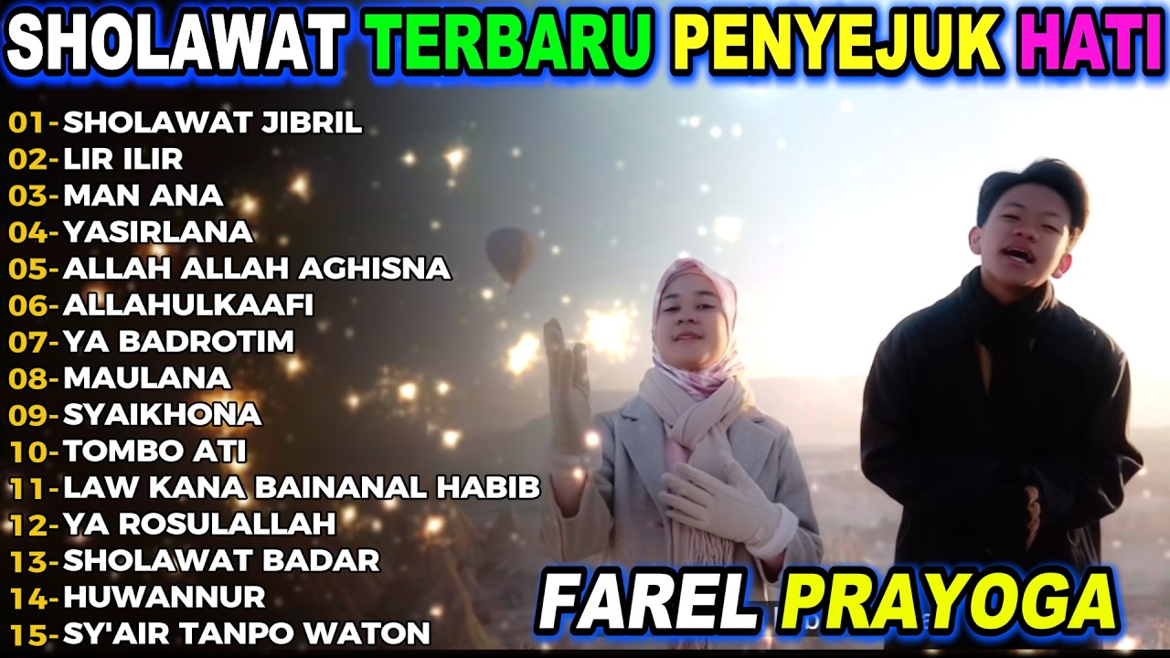 SHOLAWAT JIBRIL  Farel Prayoga Full Album Terbaru Viral Sholawat