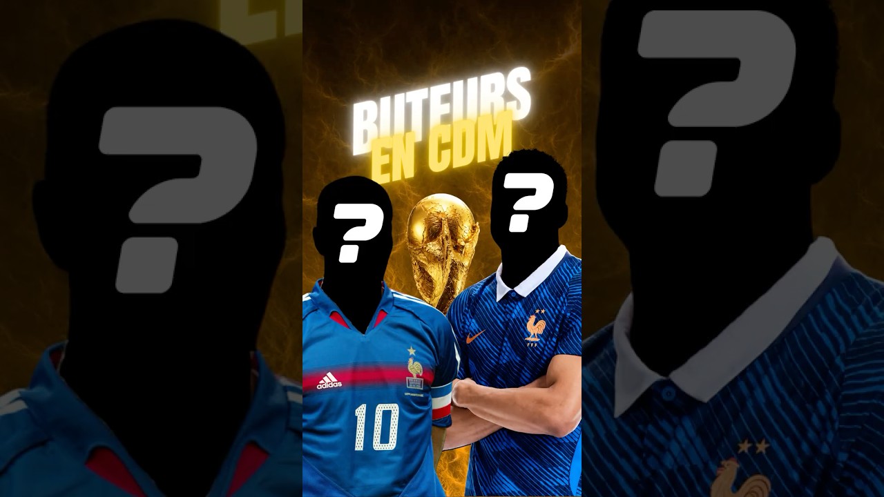 Les meilleurs buteurs français en Coupe du Monde 🏆🌎