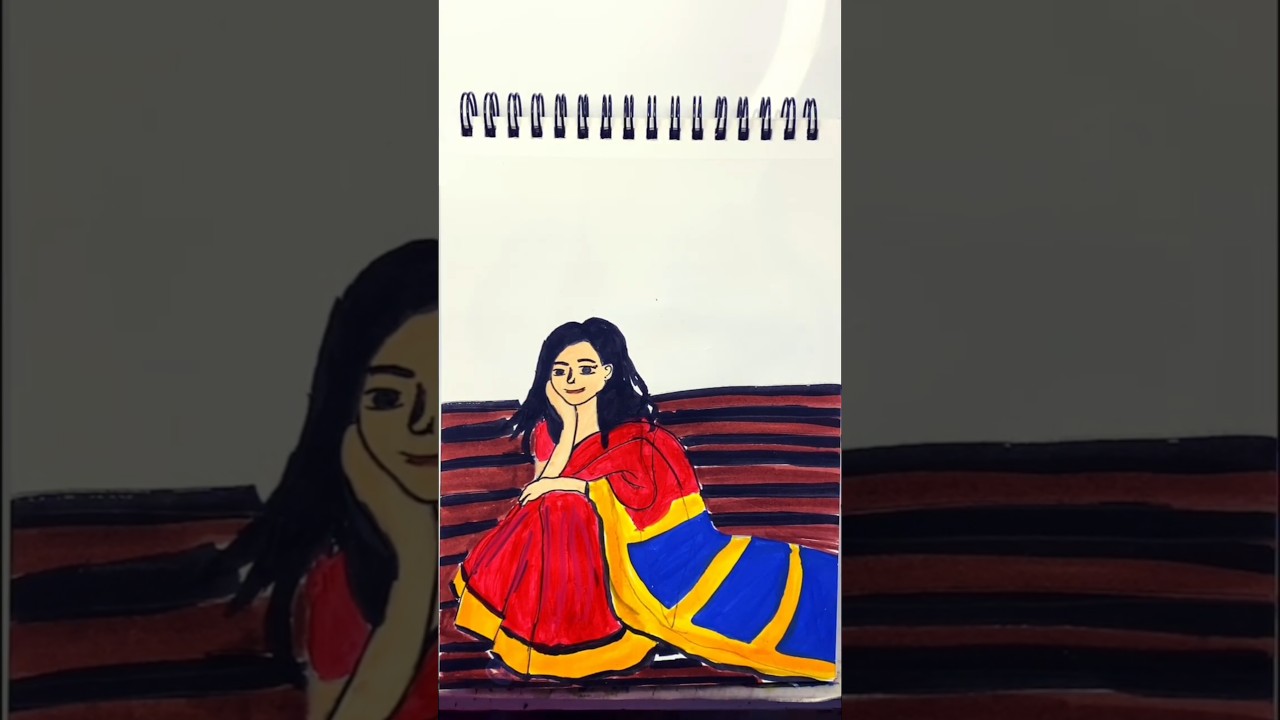 amazing Women Drawing Tutorial Pencil Sketch of Step by Step  Beginners 