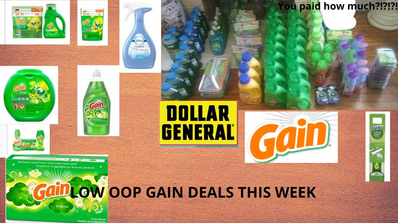 💥💣MORE DOLLAR GENERAL GAIN DEALSWHAT I GOT FOR 118💥💣BEGINNER