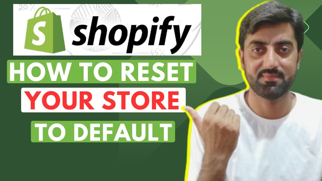 How to Reset Shopify Store to Default - YouTube