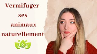 Vermifuger ses animaux au naturel  ?  DELI POUPI