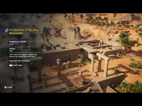 An Overview of the Gize Necropolis - Discovery Tour: Ancient Egypt - Assassin's Creed Origins