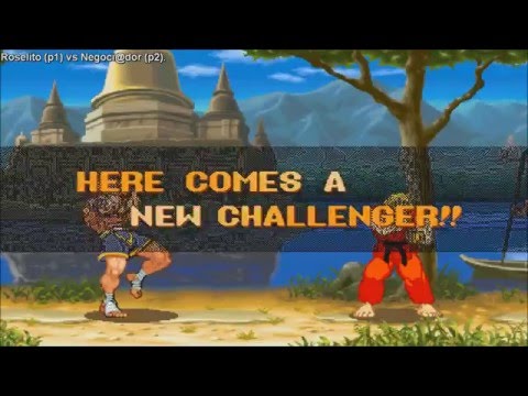 [HD] - Fightcade - Street Fighter Alpha 2 - Roselito(BRA) Vs Negoci@dor(BRA)