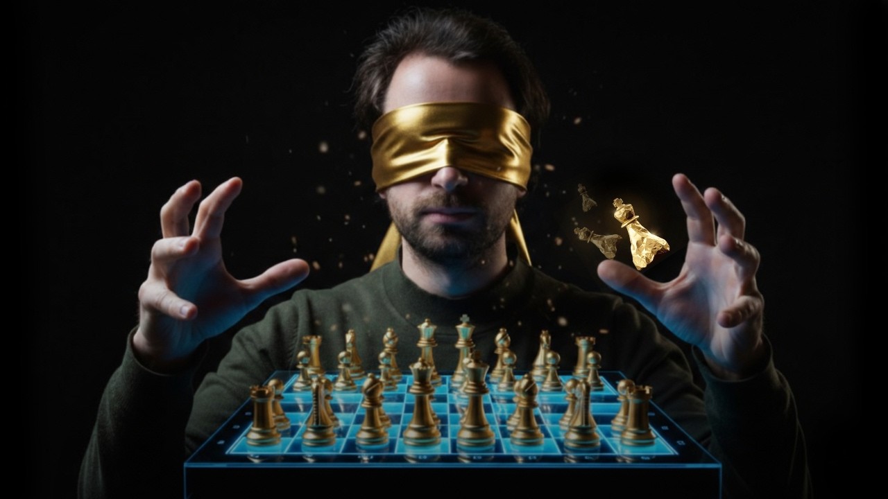 Battre un 1200 élo... SANS VOIR l'ÉCHIQUIER ?