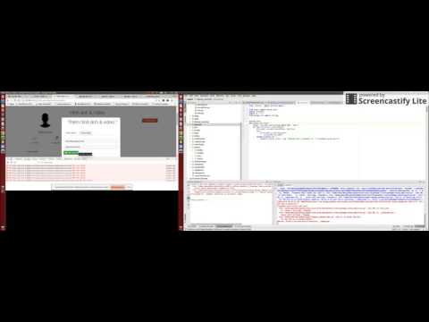 admin's video on 127.0.0.1:8000