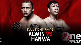 Sampai Menteskan Darah! Alwin Kincai vs M. Hanwa (Welterweight) | Full Fight One Pride MMA FN 49