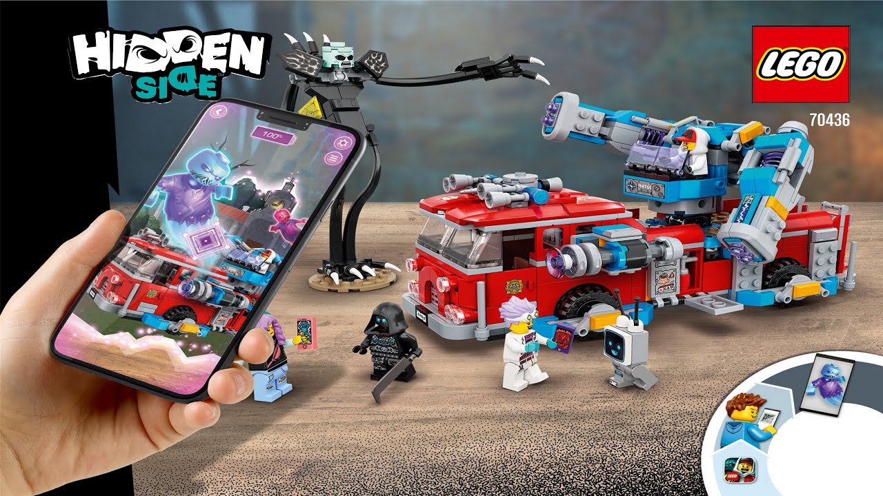 👻 Инструкции LEGO 👻 Скрытая сторона 👻 70436 👻 Пожарная машина «Фантом 3000» 👻