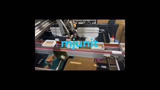 mjunit spray glue high-speed slide rail automated production line XYZ gantry construction precision