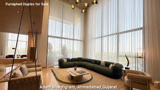 Fully Furnished Brand New Duplex on Sale, Adani Shantigram, Ahmedabad, Gujarat