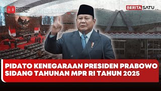 [FULL] Presiden Prabowo Sampaikan Pidato Kenegaraan Perdana di Sidang Tahunan MPR RI #beritasatu