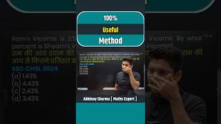 100% Useful Methods 🔥 Abhinay Sharma | Ssc Exams 2026 #maths