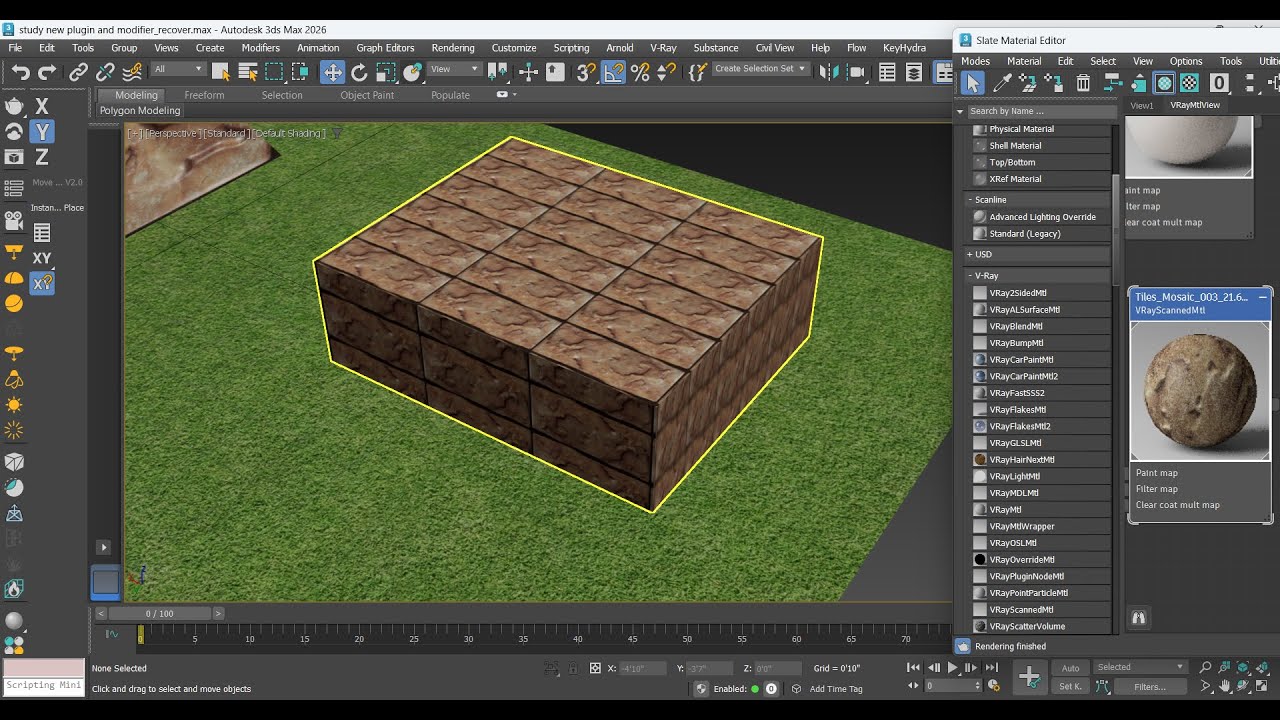 3ds Max Me V-Ray Material Kaise Apply Kare | How to Apply V-Ray Material in 3ds Max & UVW Map Use