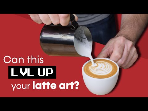 Instantly improve your latte art game with this innovative new milk pitcher - the Fellow Eddy!
