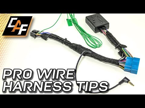 Radio Wiring Harness - How to Install like a PRO