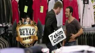 Kivanc Tatlitug & Riza Kocaoglu Promoting For Beyaz Show 2011 - Kuzey Guney Scene