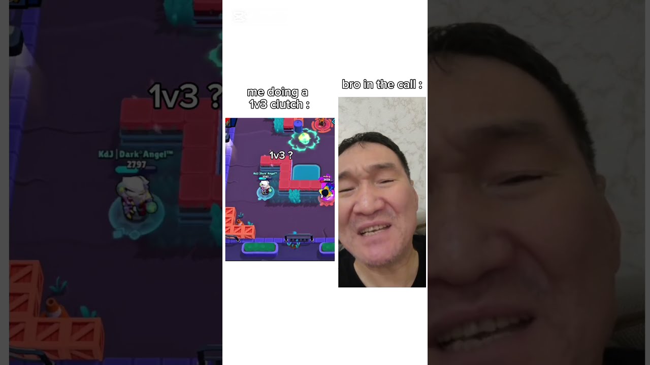 Bro Get 1000 Aura Brawlstarstiktok Clutch 1v3clutch Brawlstarsgame Edit Singing