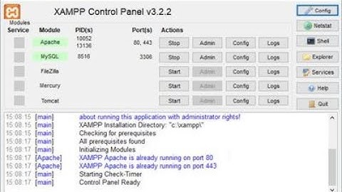 2 - XAMPP installation | Dynamic website development PHP & SQL tutorials 2020