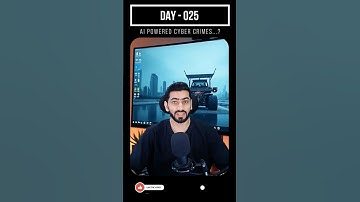 What is AI powered cyber attacks? | Day-025 #cybersecurity #cyberattack