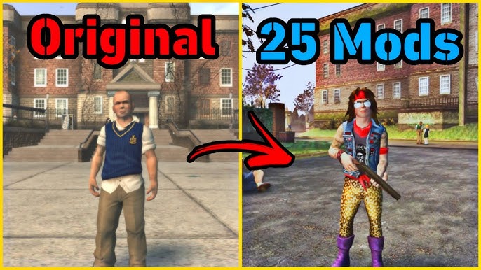 Bully Original Versus Unreal Engine 5 Fan-Made Remake Comparison Highlights  the Remake's Excellent Visuals