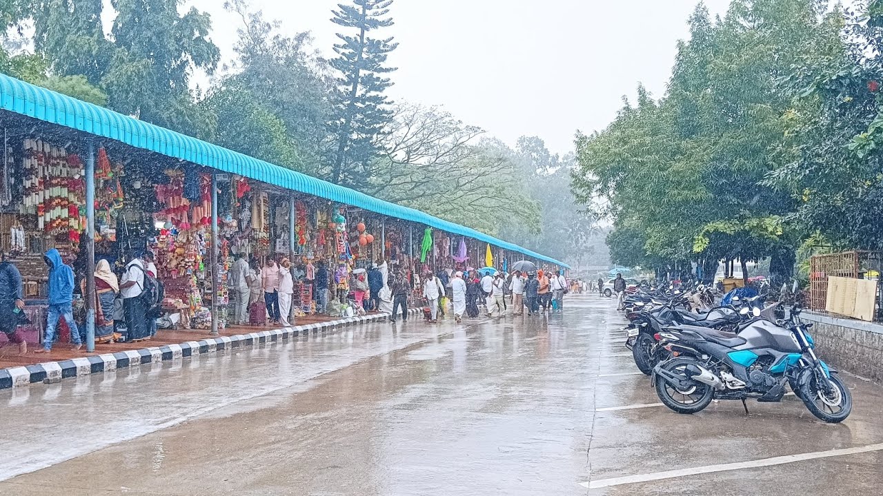 తిరుమల లో భారీ వర్షం # Heavy rain in tirumala# Temple news today
