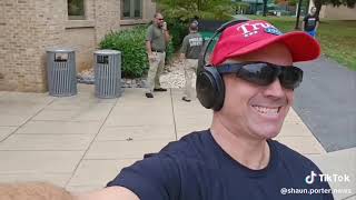 Shaun Porter Protesting at Fredrick Community College in Frederick, MD. - READ DESCRIPTION! 