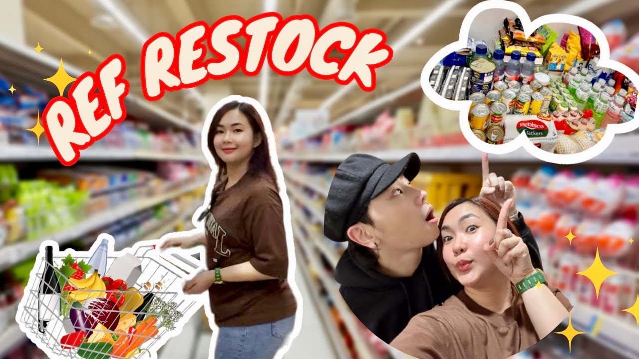 GROCERY DAY AND REF RESTOCK! YouTube