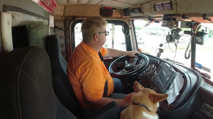 #671 Just Another Day The Life of an Owner Operator Flatbed Truck Driver