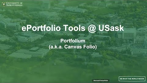 5 Minute Portfolium Walkthrough