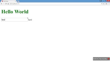 Two way binding in Angular 5 Video Tutorial-8(Hindi/Urdu)