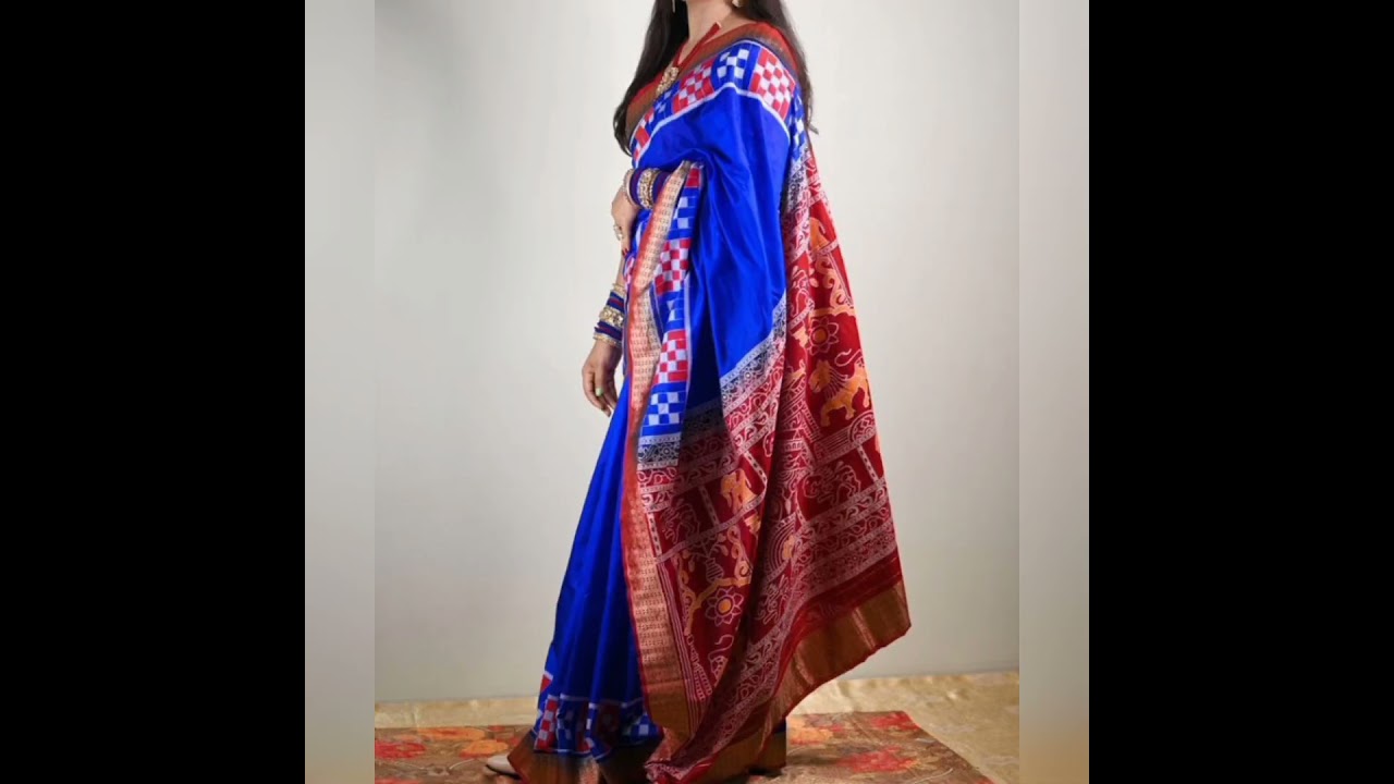 Sambalpuri banglori silk Saree//Banglori silk saree//New collection Saree