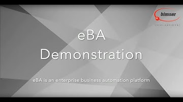 University of Bimser International_eBA Demonstration By Jessica Yang (Presales Intern)