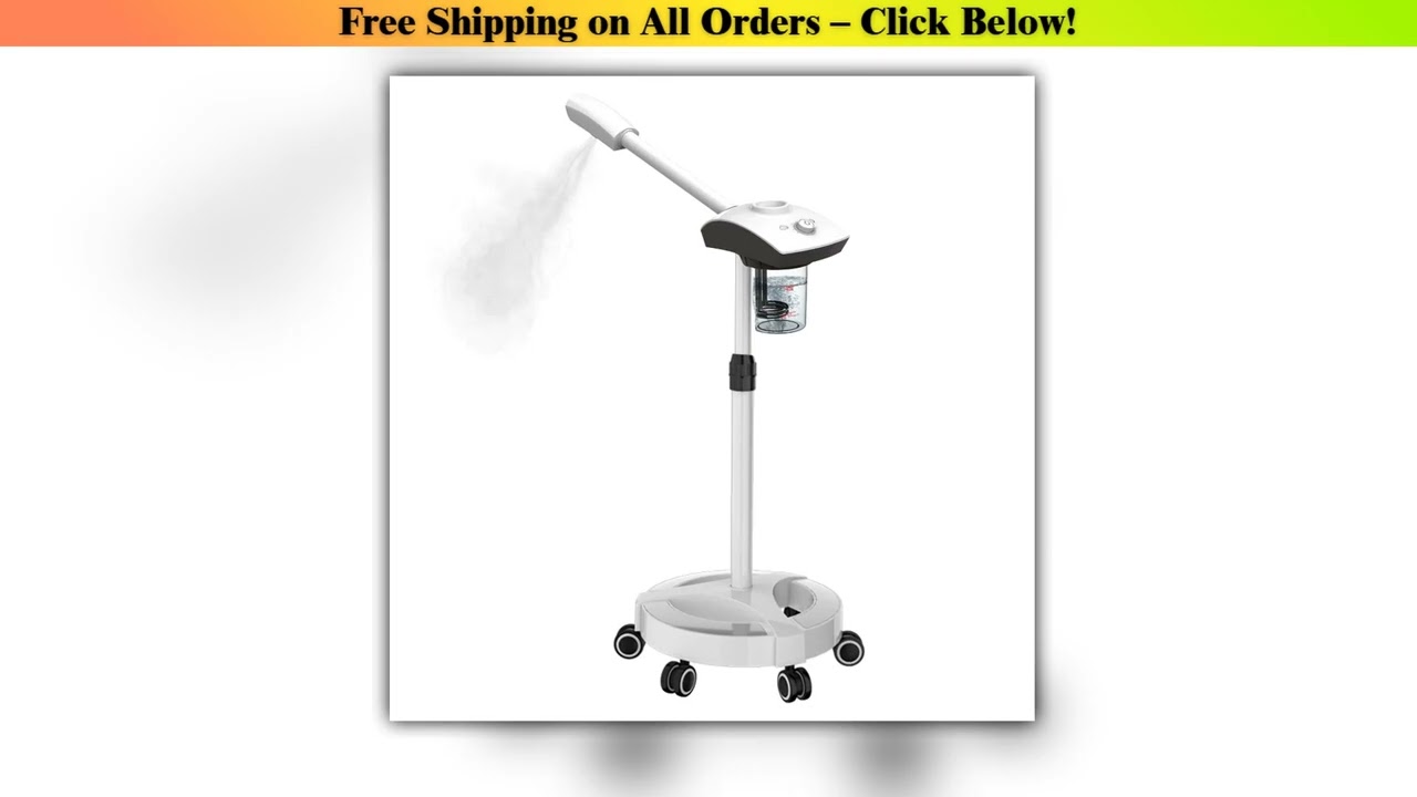 Hot Ozone Facial Steamer Warm Mist Humidifier for Face Deep Cleaning Vaporizer Sprayer Home Spa