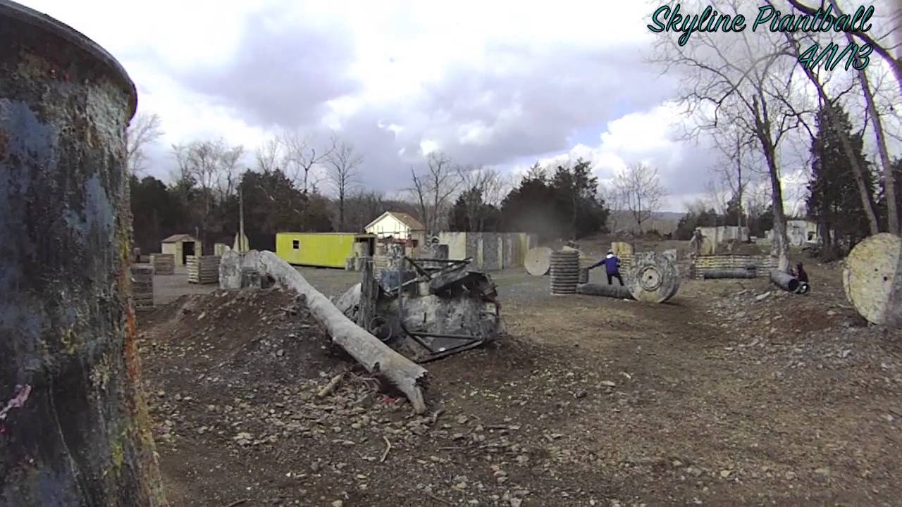 Skyline Paintball Third Game on Depot YouTube
