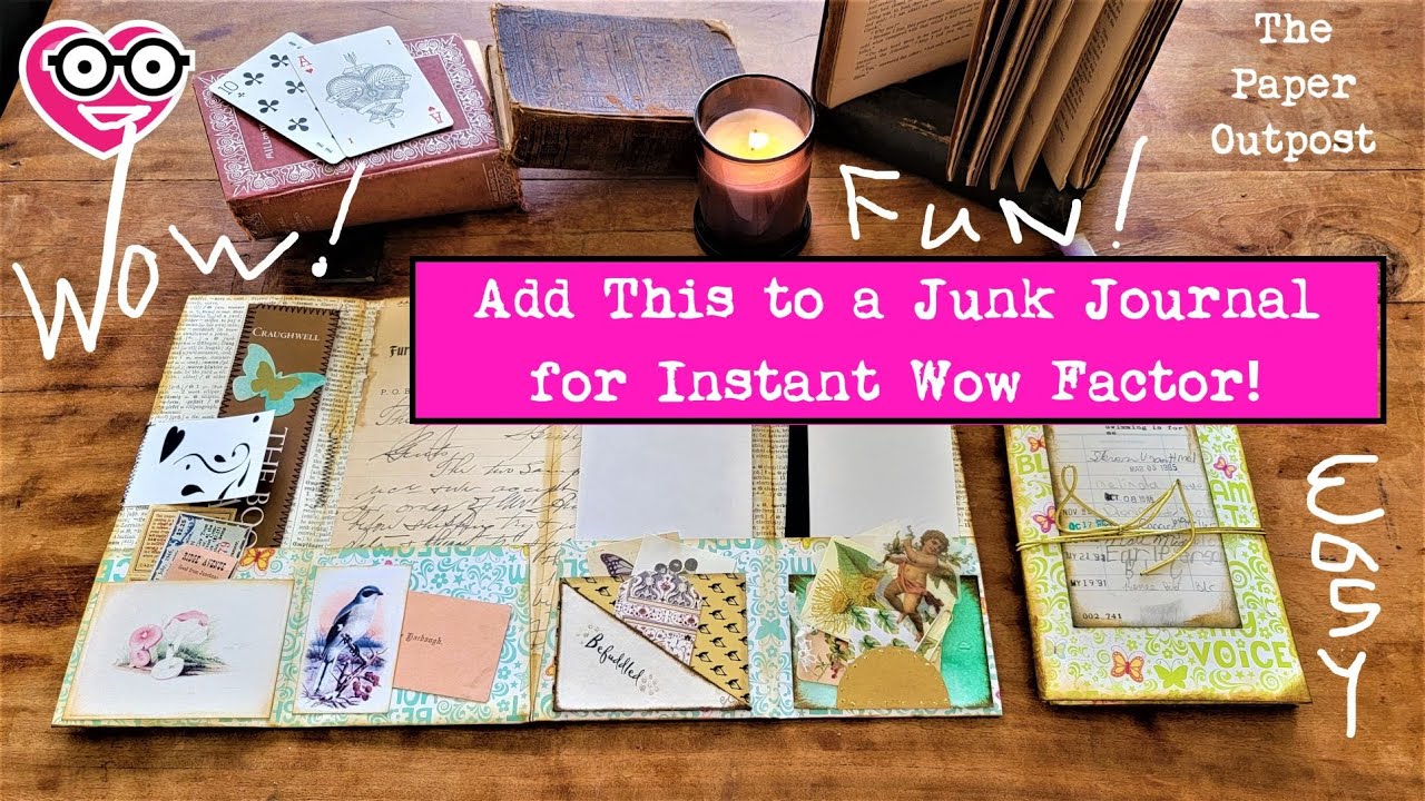 Add A Little to Your Junk Journal for That Special Touch