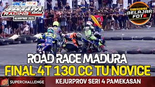 FINAL BEBEK 4T 130 TU NOVICE ROAD RACE PAMEKASAN MADURA