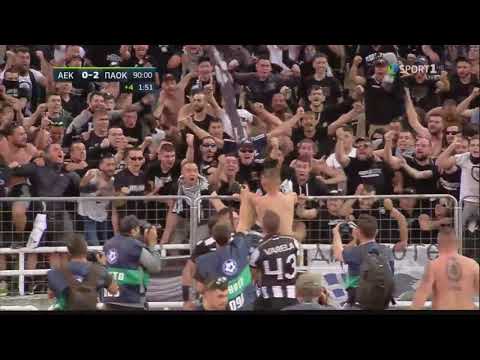 ΑΕΚ - ΠΑΟΚ 0-2 (Τελικός Κυπέλλου 2018) (Πέλκας 93')