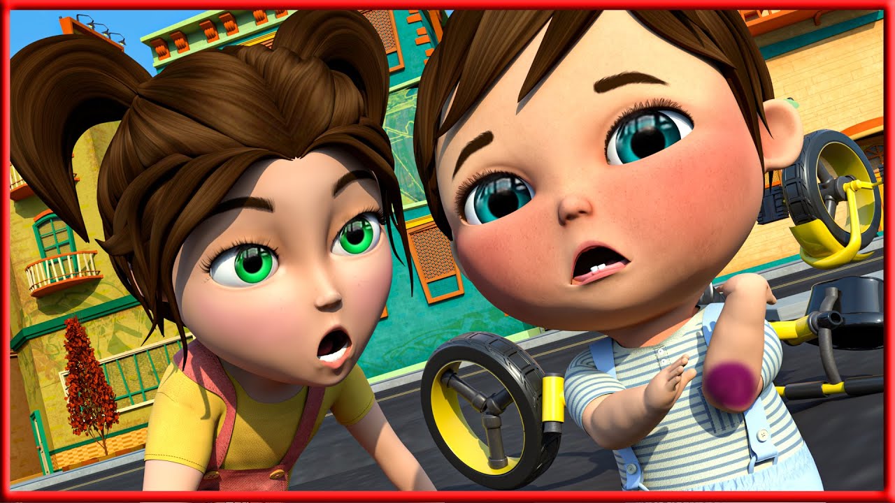 🔴 The Boo Boo Song | Banana Cartoon 3D Nursery Rhymes Baby & Kids Songs ...