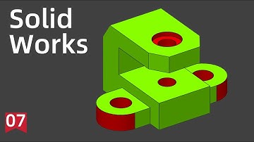 Solidworks Tutorial for beginners,basic model exercise-007